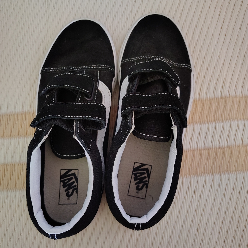 Vans Kids Black Sneakers